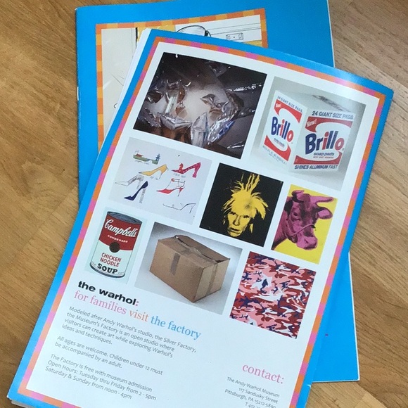 Andy Warhol coloring books! - Picture 2 of 6